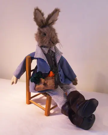 Peter Rabbit, side view