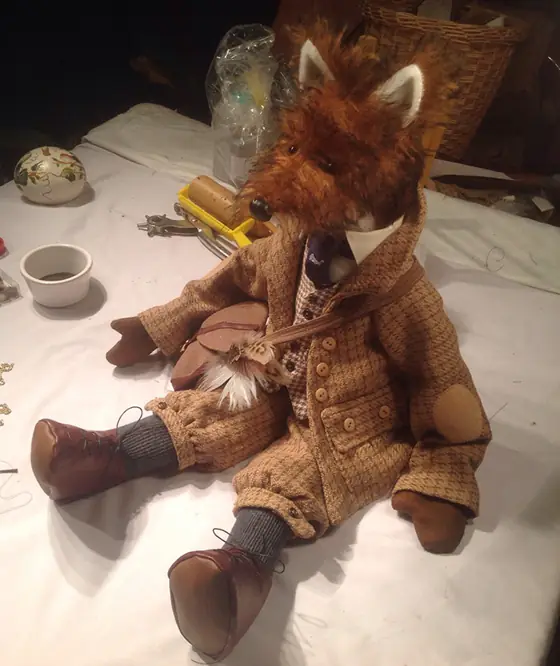 A recent Posh Ted by Sally Jane Miniatures